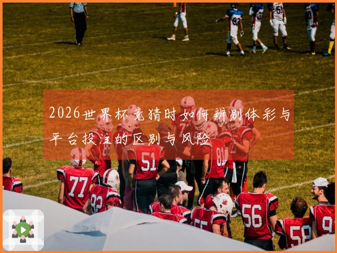 2026世界杯竞猜时如何辨别体彩与平台投注的区别与风险