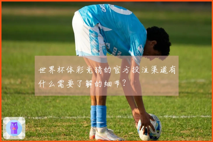 世界杯体彩竞猜的官方投注渠道有什么需要了解的细节？